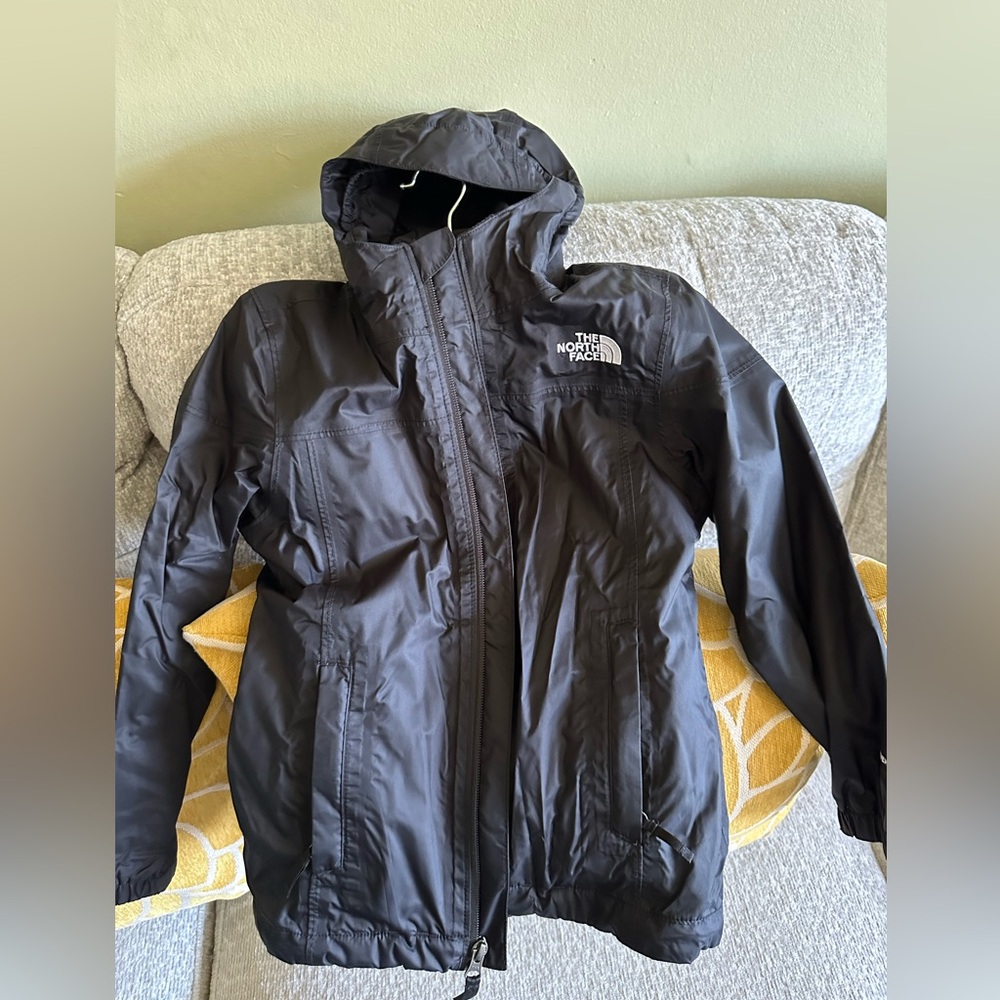 Girls Black NorthFace